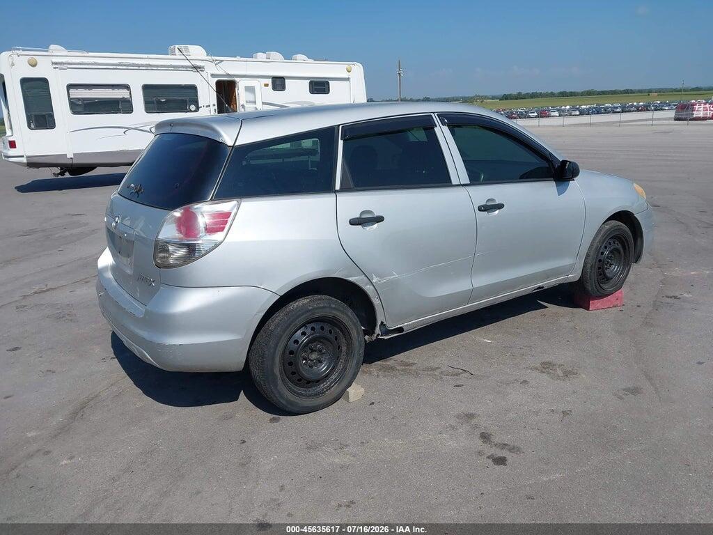 2T1KR32E35C443197 2005 TOYOTA MATRIX photo no. 4
