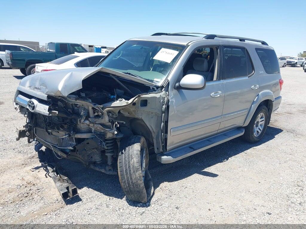 5TDZT34A15S242531 2005 TOYOTA SEQUOIA photo no. 2