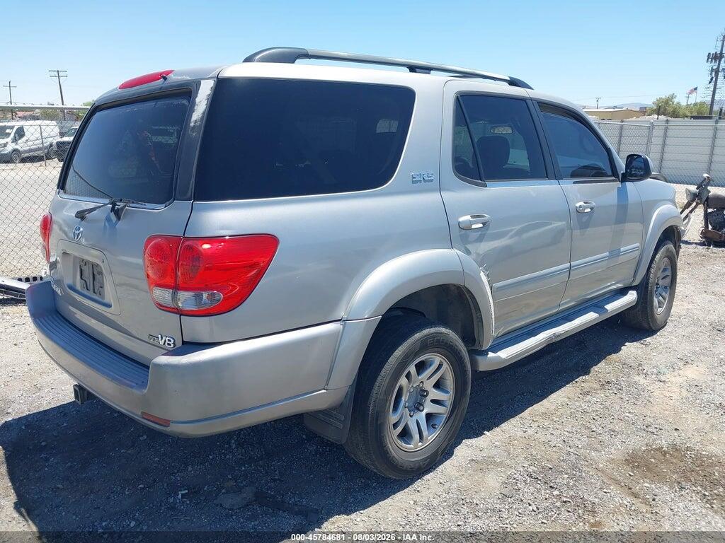 5TDZT34A15S242531 2005 TOYOTA SEQUOIA photo no. 4