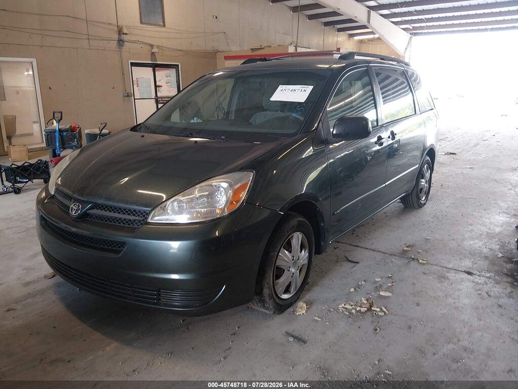 5TDZA23C75S263287 2005 TOYOTA SIENNA photo no. 2