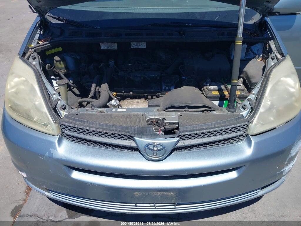 5TDZA22C85S249545 2005 TOYOTA SIENNA photo no. 10