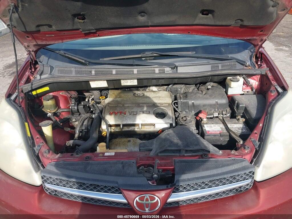 5TDZA22C85S294789 2005 TOYOTA SIENNA photo no. 10