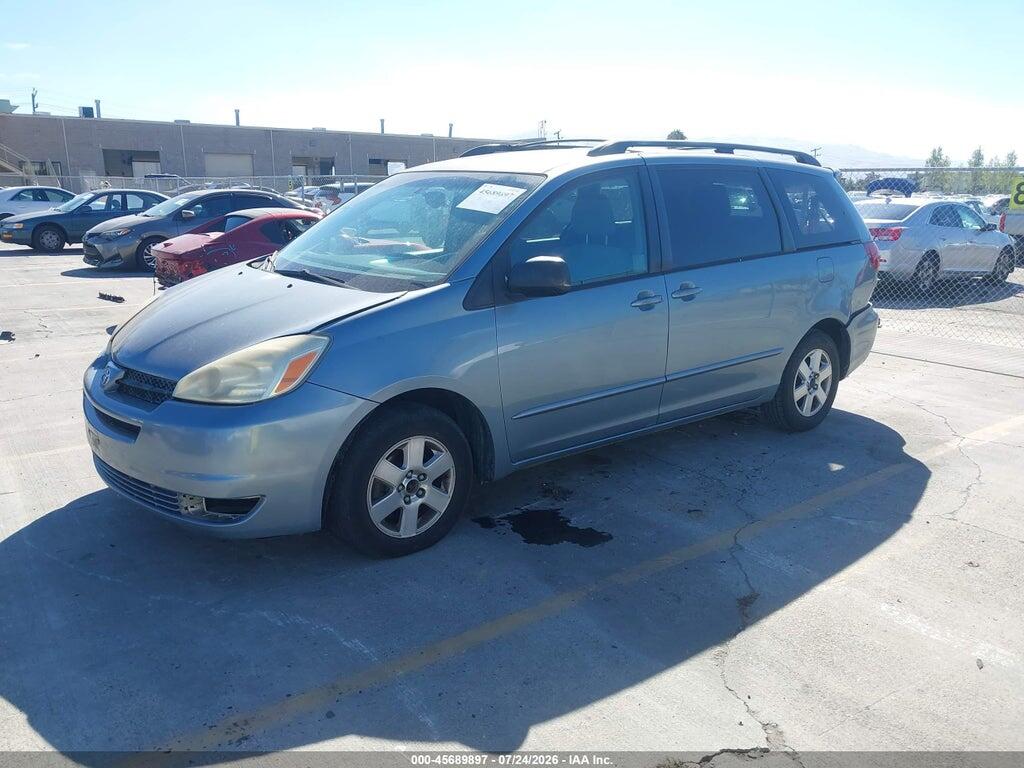 5TDZA23C25S279428 2005 TOYOTA SIENNA photo no. 2
