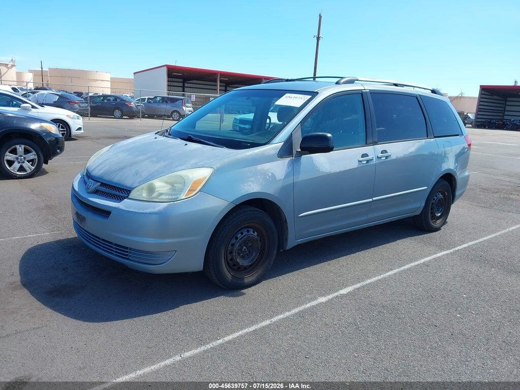 5TDZA23C85S351653 2005 TOYOTA SIENNA photo no. 2