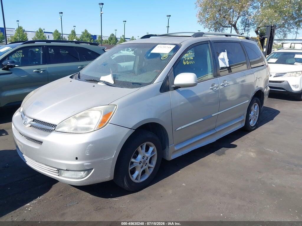 5TDZA22C45S372713 2005 TOYOTA SIENNA photo no. 2