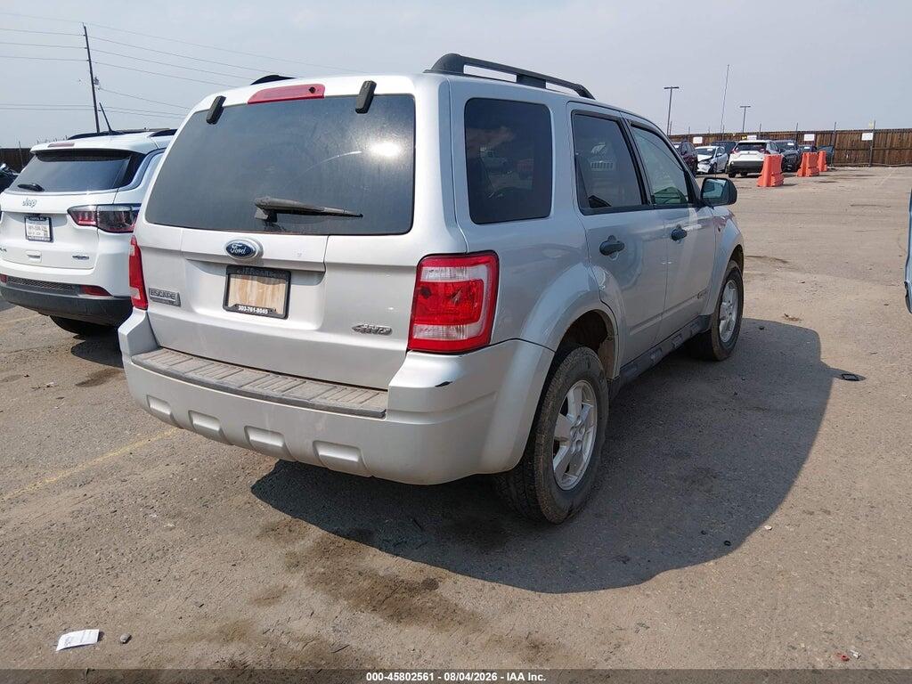 1FMCU93108KE03420 2008 FORD ESCAPE photo no. 4