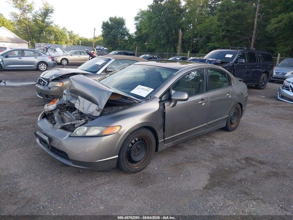 1HGFA16897L072495 2007 HONDA CIVIC photo no. 2