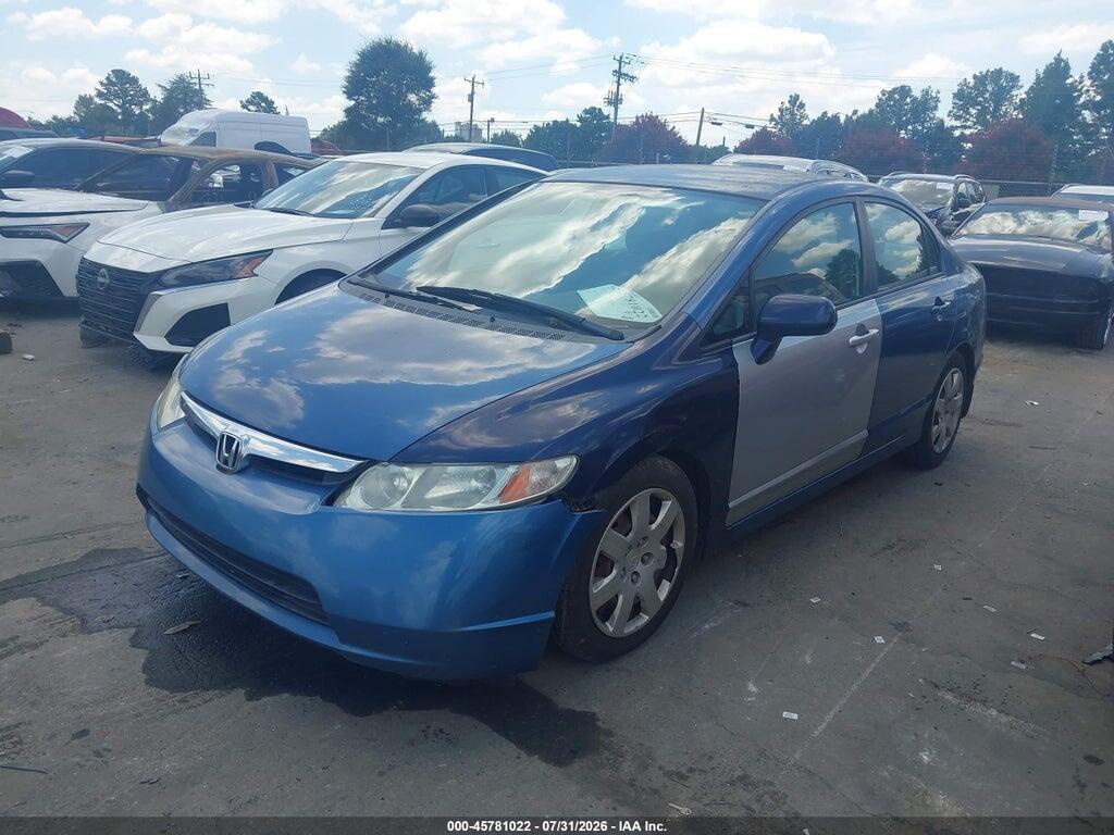 1HGFA16587L133471 2007 HONDA CIVIC photo no. 2