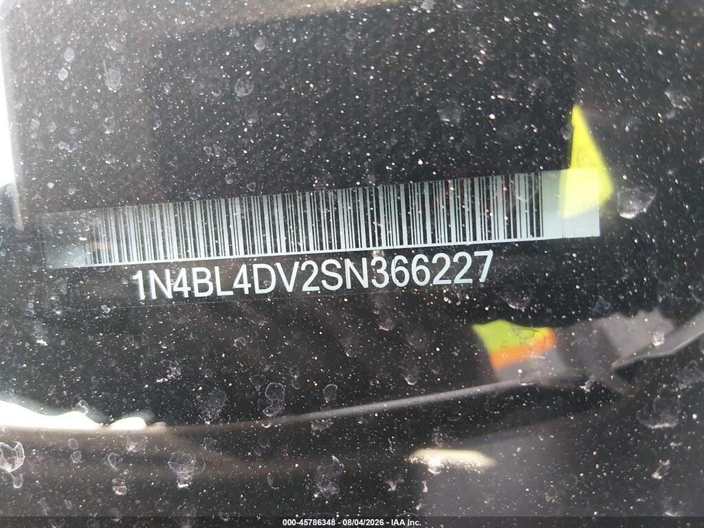 1N4BL4DV2SN366227 2025 NISSAN ALTIMA photo no. 9