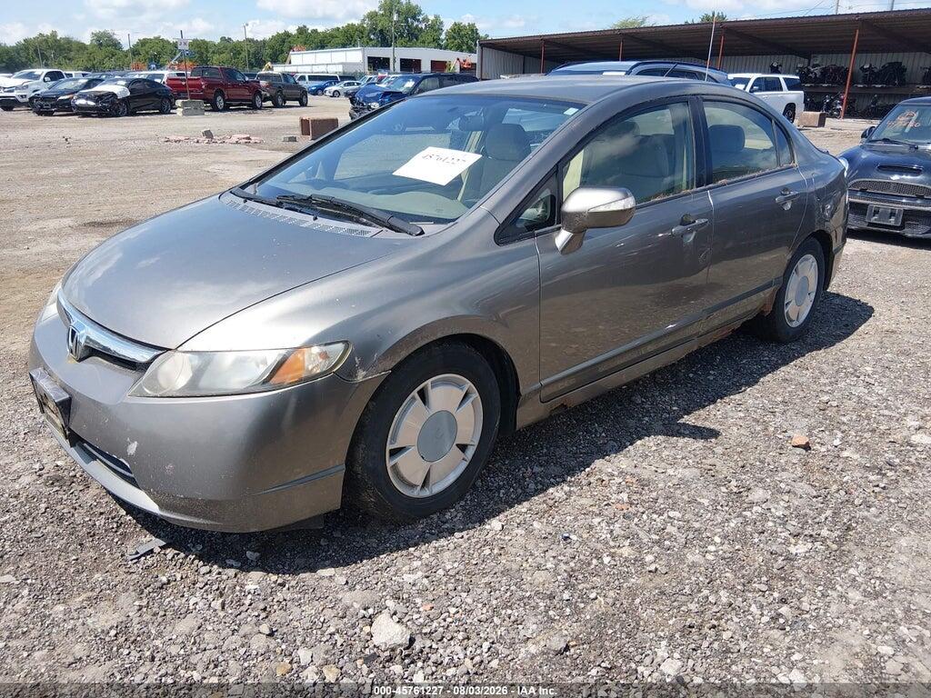 JHMFA36247S018323 2007 HONDA CIVIC HYBRID photo no. 2