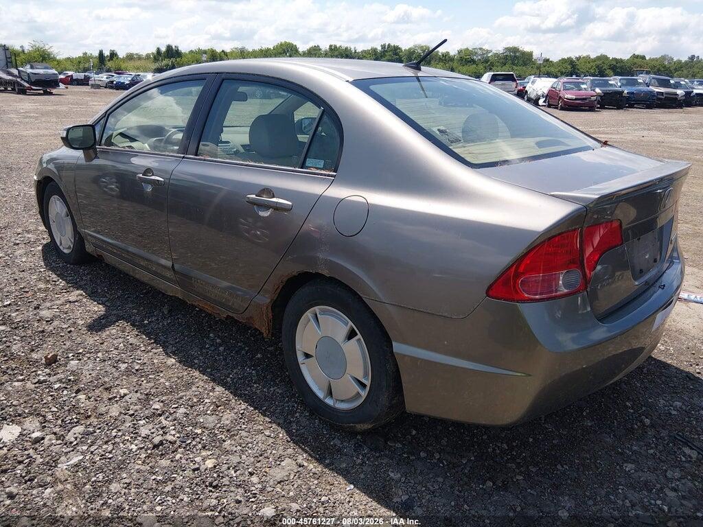 JHMFA36247S018323 2007 HONDA CIVIC HYBRID photo no. 3