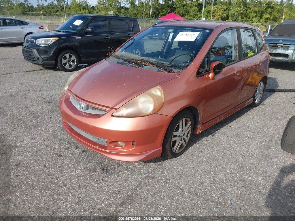 JHMGD38667S036382 2007 HONDA FIT photo no. 2