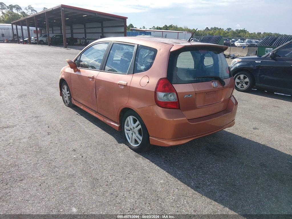 JHMGD38667S036382 2007 HONDA FIT photo no. 3