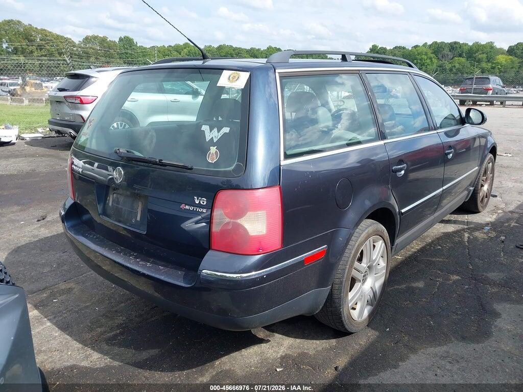 WVWYU63B05E041424 2005 VOLKSWAGEN PASSAT photo no. 4
