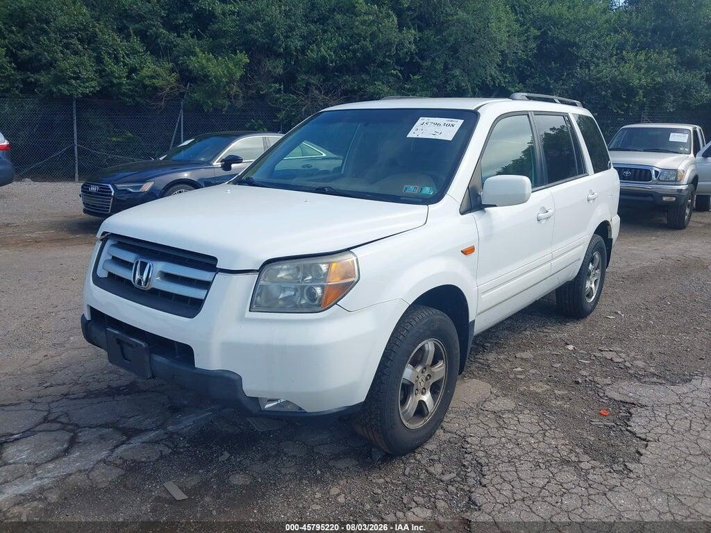 2HKYF18417H518078 2007 HONDA PILOT photo no. 2