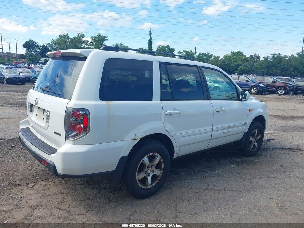 2HKYF18417H518078 2007 HONDA PILOT photo no. 4