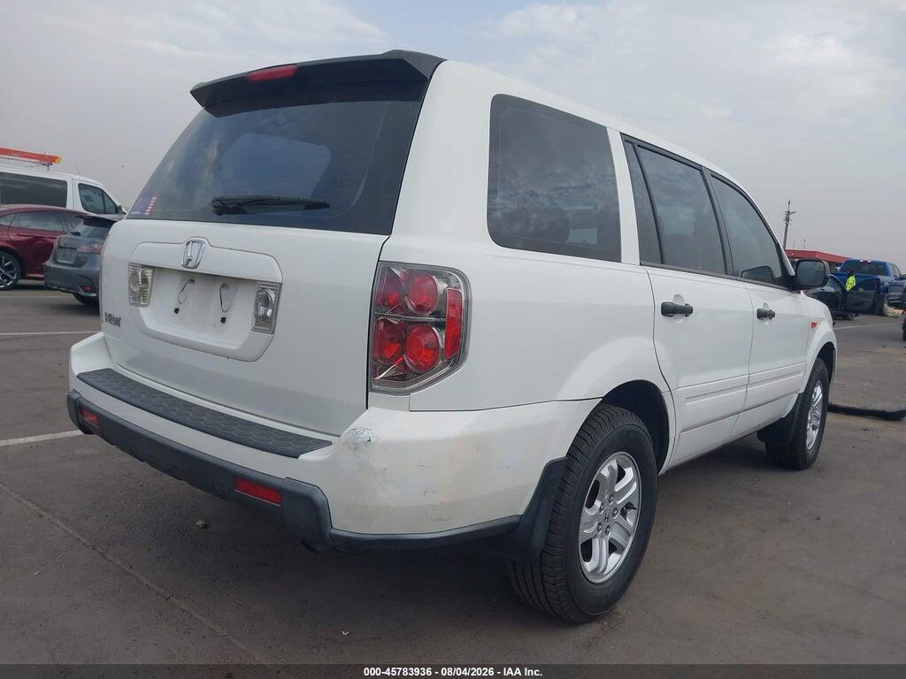 5FNYF28177B009221 2007 HONDA PILOT photo no. 4