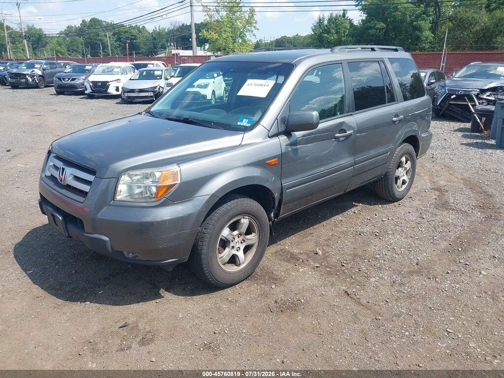 2HKYF18657H507425 2007 HONDA PILOT photo no. 2