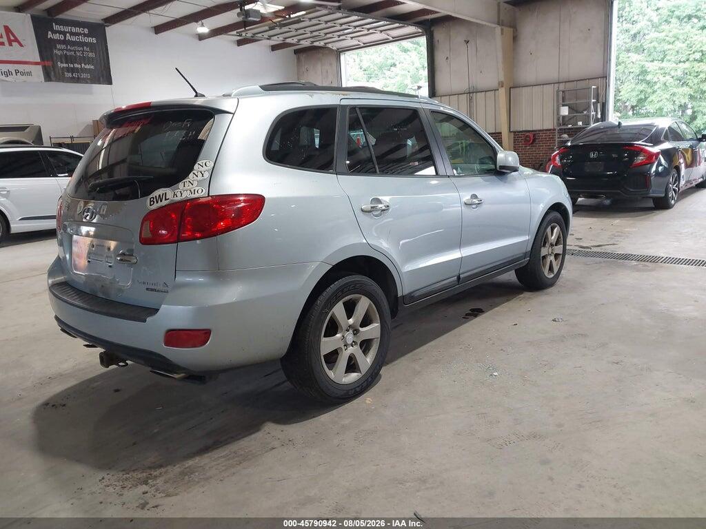 5NMSH73E27H001579 2007 HYUNDAI SANTA FE photo no. 4