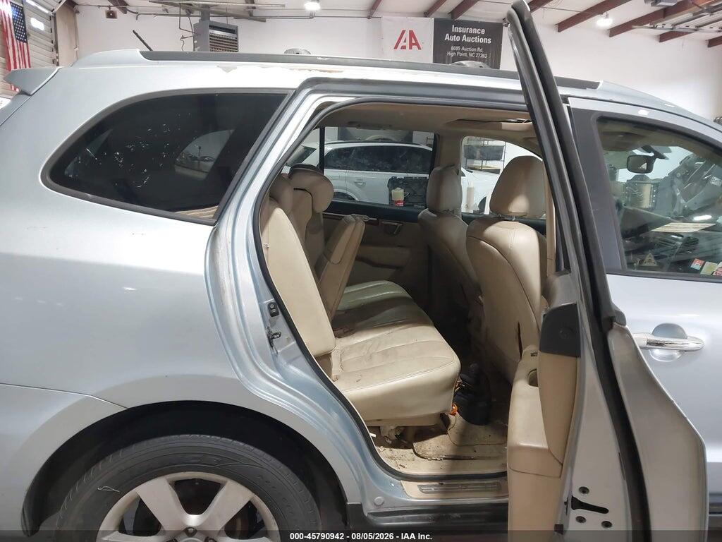 5NMSH73E27H001579 2007 HYUNDAI SANTA FE photo no. 8