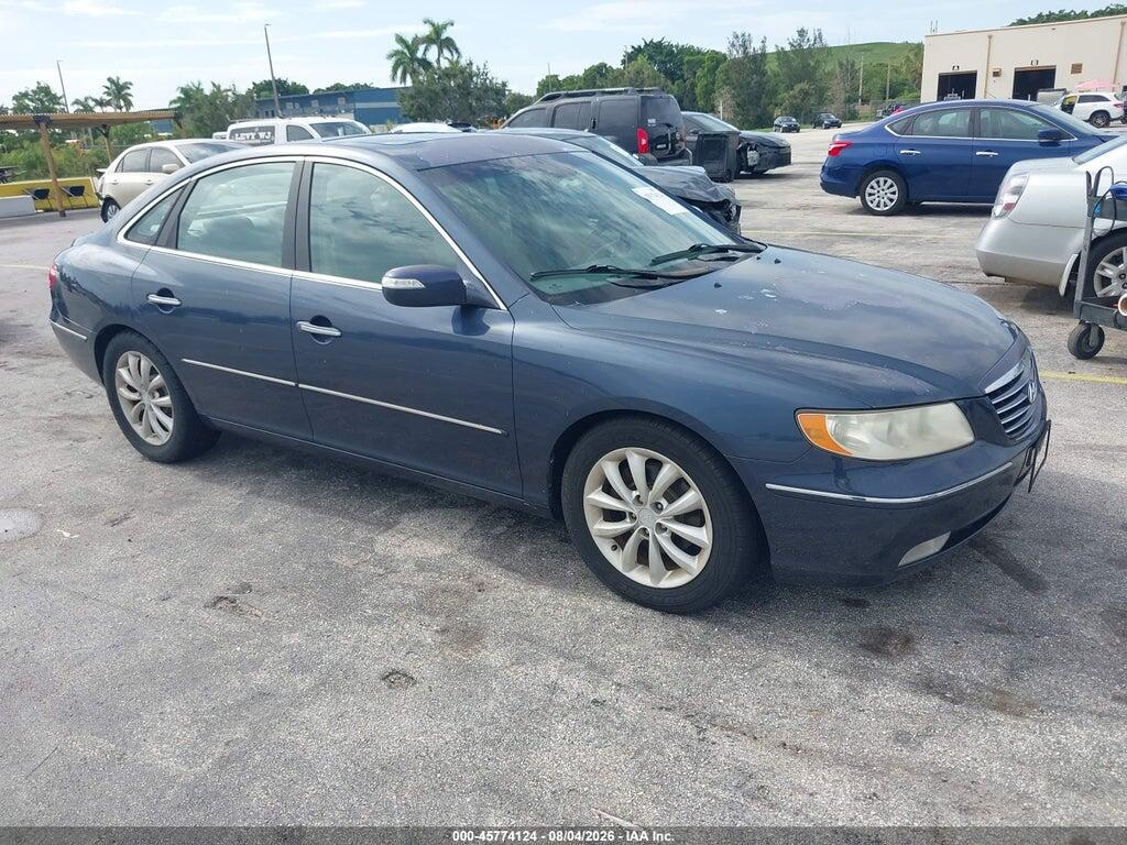KMHFC46F27A178285 2007 HYUNDAI AZERA photo no. 1
