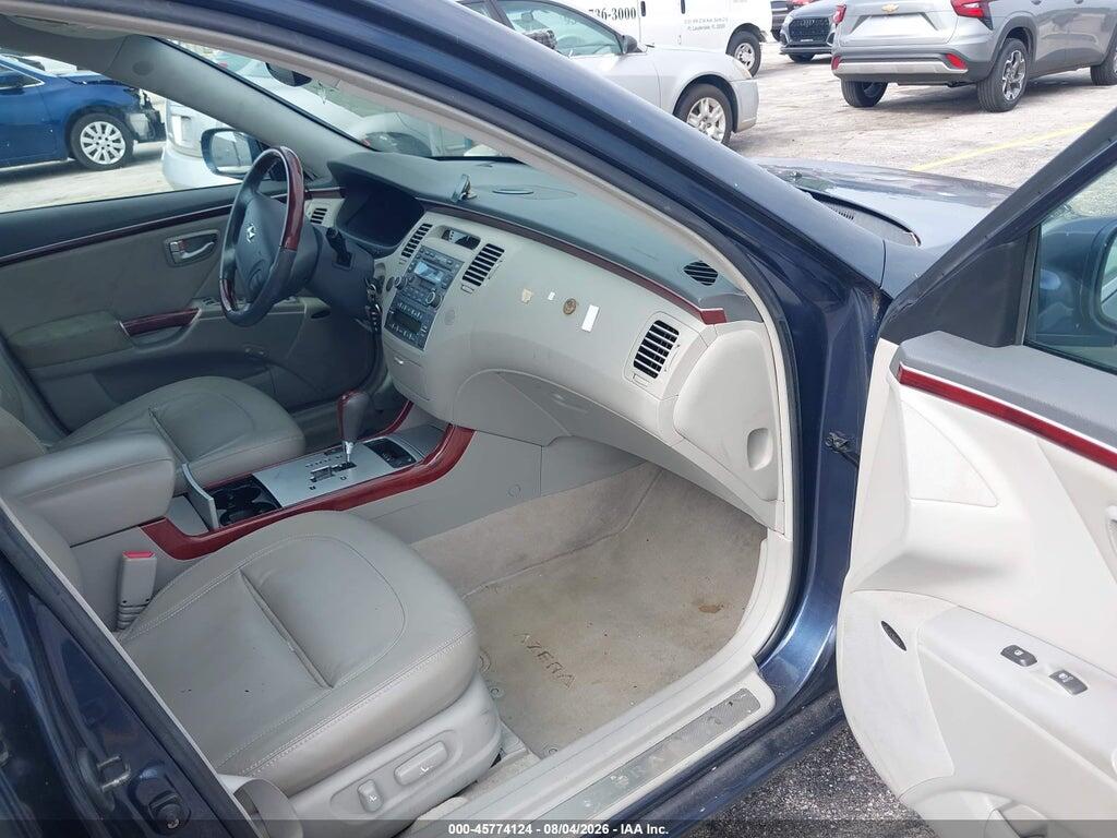 KMHFC46F27A178285 2007 HYUNDAI AZERA photo no. 5