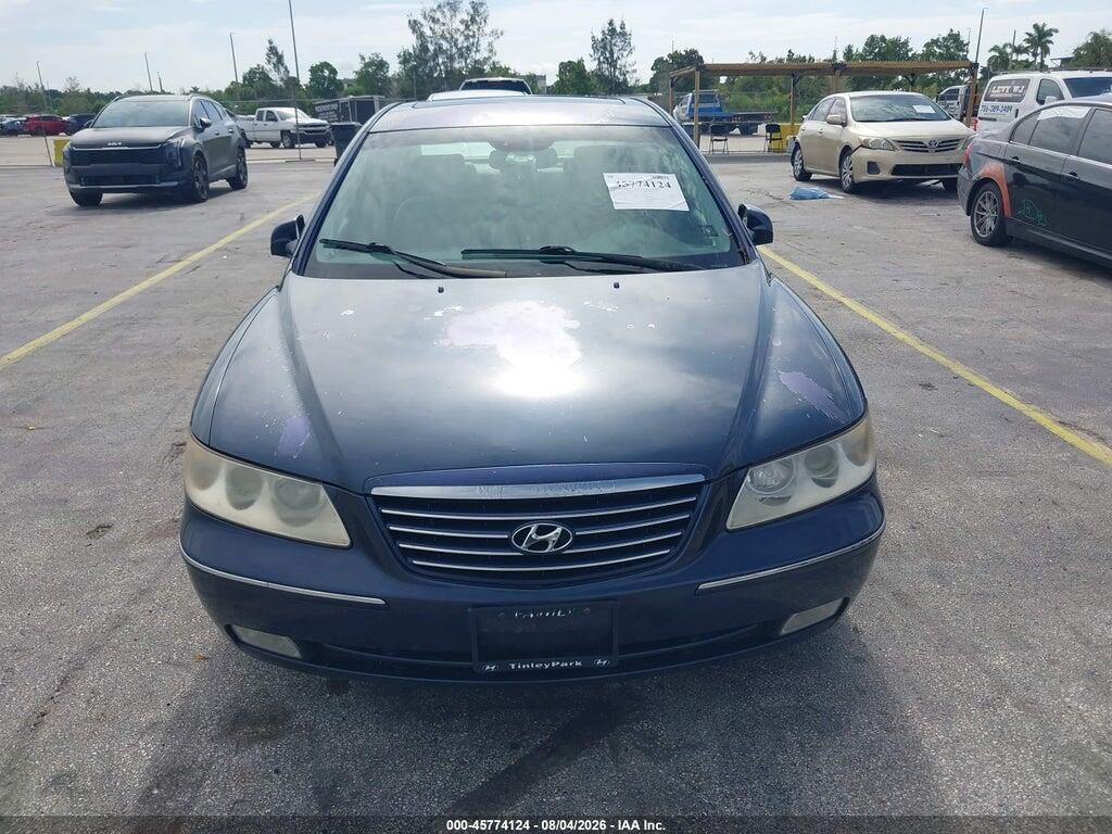 KMHFC46F27A178285 2007 HYUNDAI AZERA photo no. 6