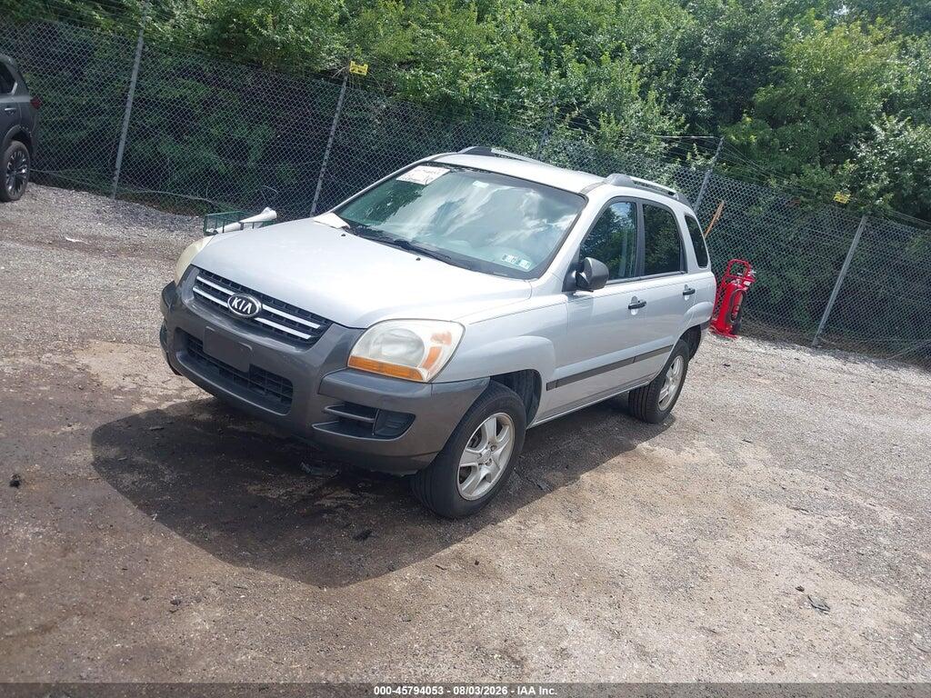 KNDJF724X77429286 2007 KIA SPORTAGE photo no. 2