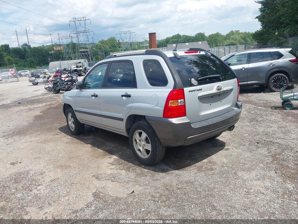KNDJF724X77429286 2007 KIA SPORTAGE photo no. 3