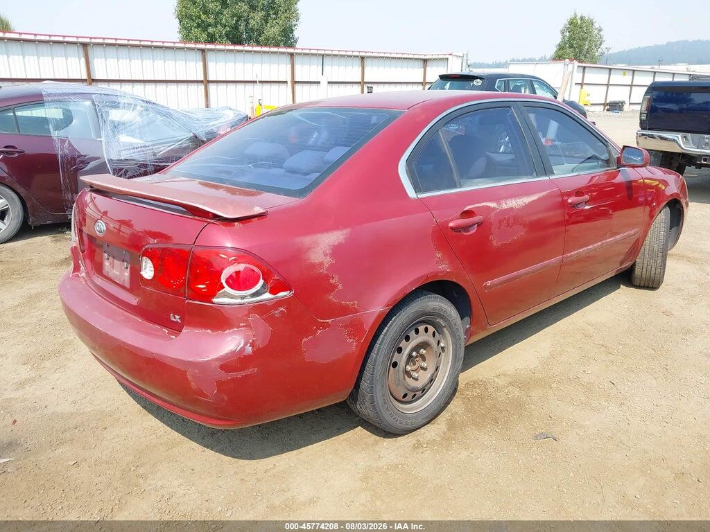 KNAGE123075145823 2007 KIA OPTIMA photo no. 4