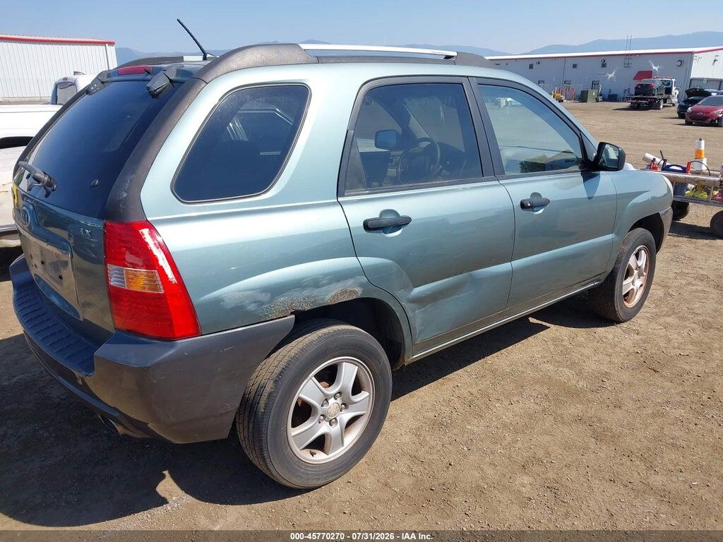 KNDJF724977385040 2007 KIA SPORTAGE photo no. 4
