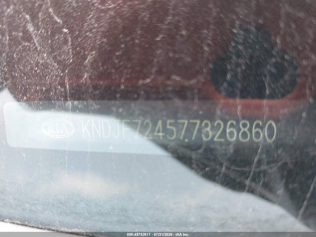 KNDJF724577326860 2007 KIA SPORTAGE photo no. 9