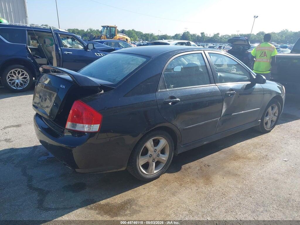 KNAFE121975009281 2007 KIA SPECTRA photo no. 4