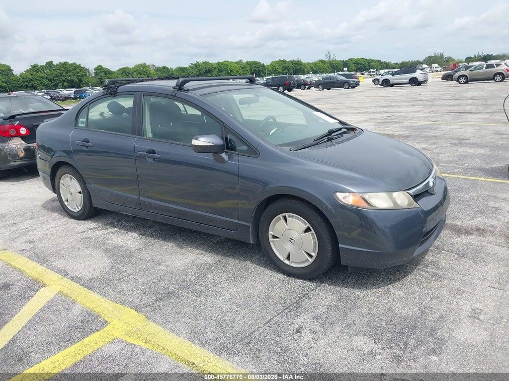 JHMFA362X8S027237 2008 HONDA CIVIC HYBRID photo no. 1