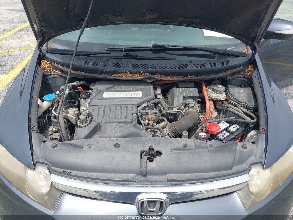JHMFA362X8S027237 2008 HONDA CIVIC HYBRID photo no. 10