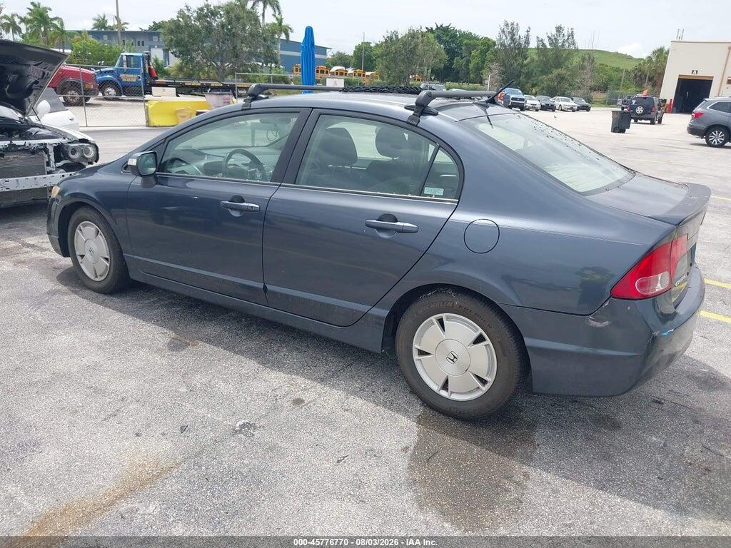 JHMFA362X8S027237 2008 HONDA CIVIC HYBRID photo no. 3