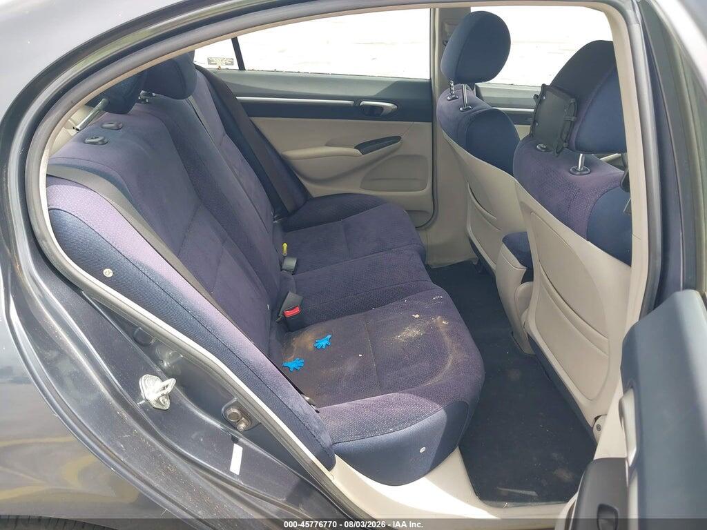 JHMFA362X8S027237 2008 HONDA CIVIC HYBRID photo no. 8