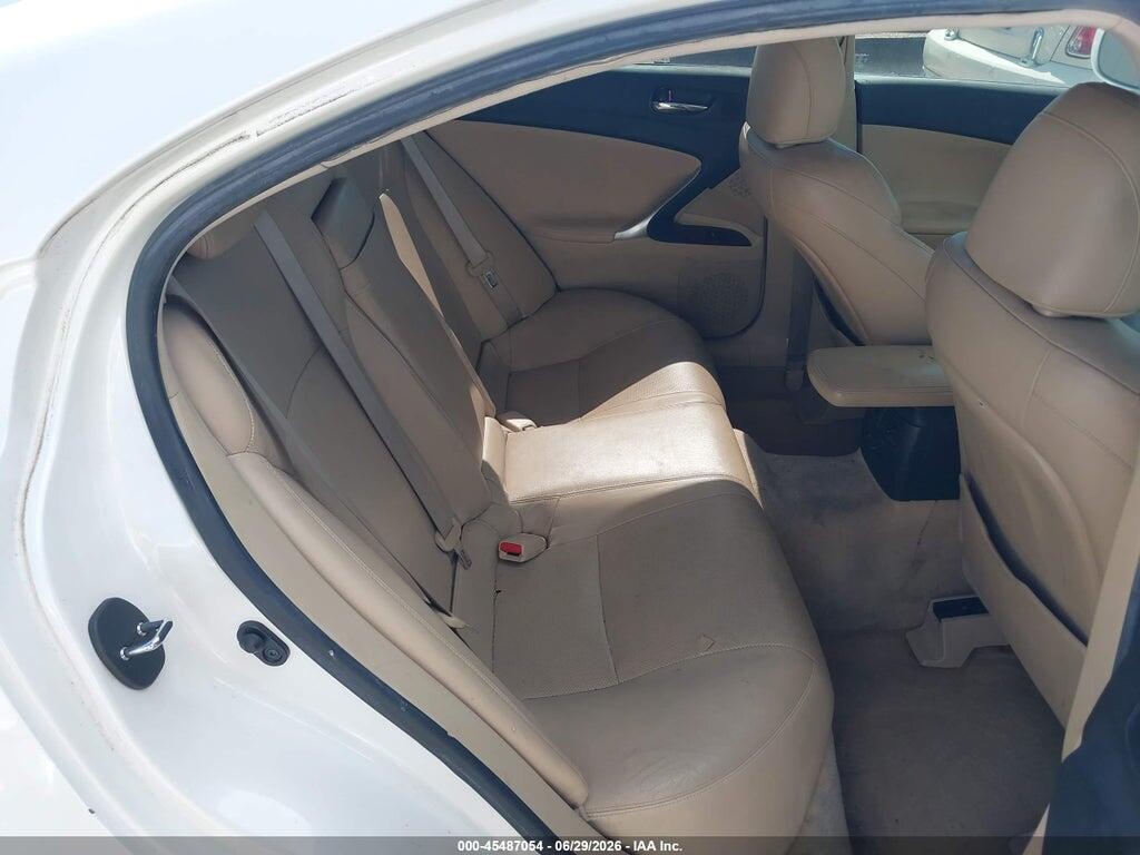 JTHBK262872032909 2007 LEXUS IS 250 photo no. 8