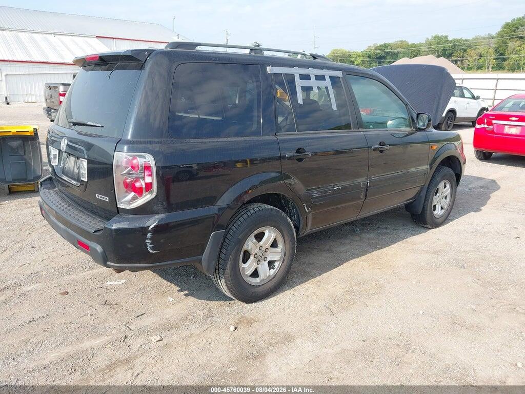 5FNYF18278B001320 2008 HONDA PILOT photo no. 4