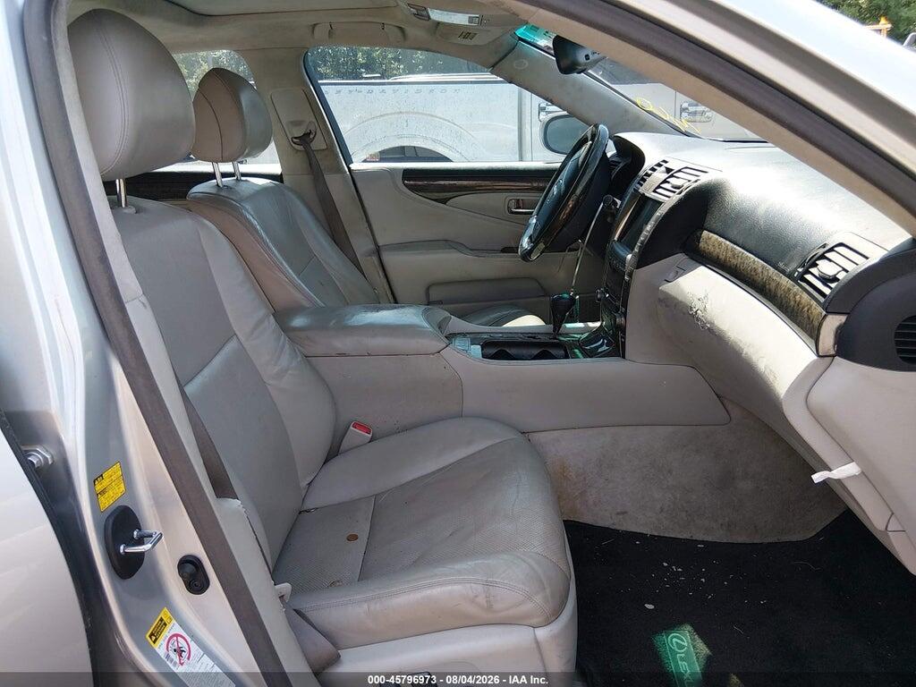 JTHGL46F275011070 2007 LEXUS LS 460 photo no. 5