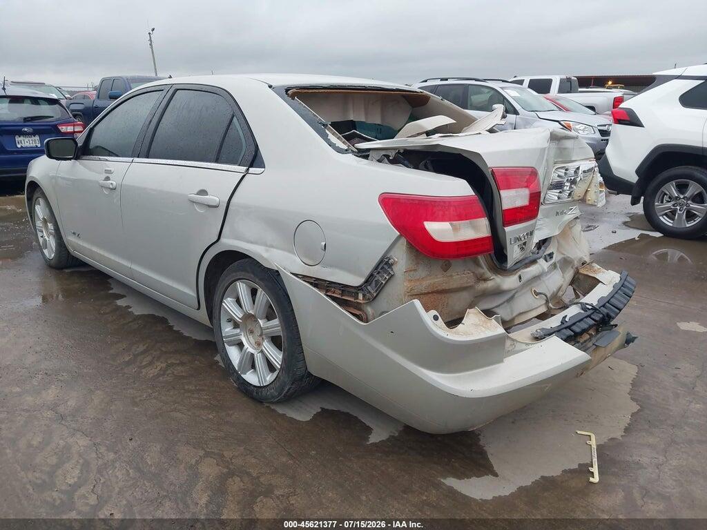 3LNHM26T27R620486 2007 LINCOLN MKZ photo no. 3