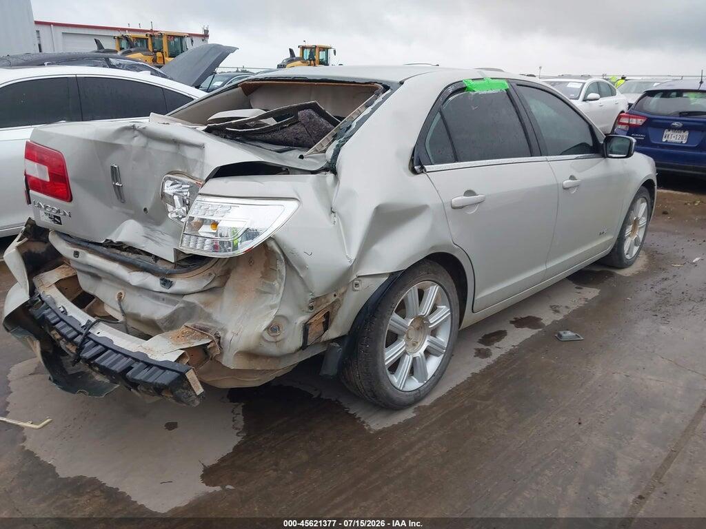 3LNHM26T27R620486 2007 LINCOLN MKZ photo no. 4