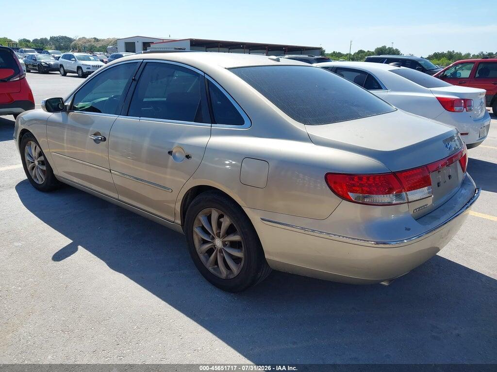 KMHFC46F28A297035 2008 HYUNDAI AZERA photo no. 3