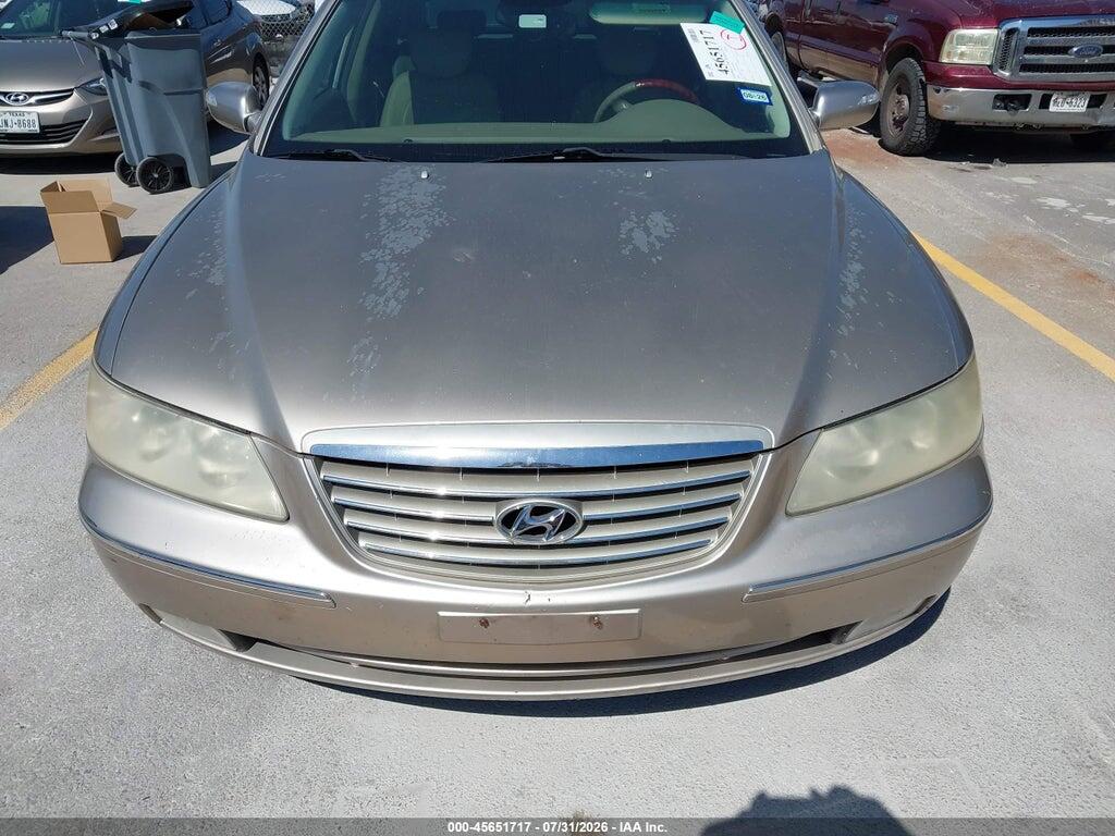 KMHFC46F28A297035 2008 HYUNDAI AZERA photo no. 6