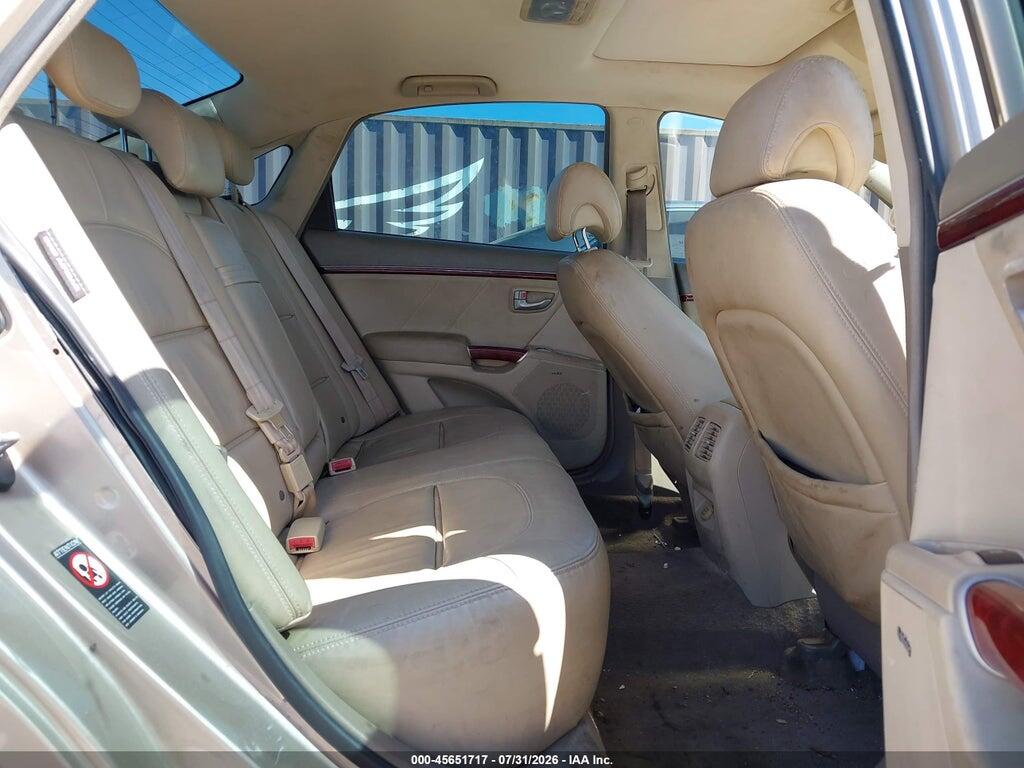KMHFC46F28A297035 2008 HYUNDAI AZERA photo no. 8