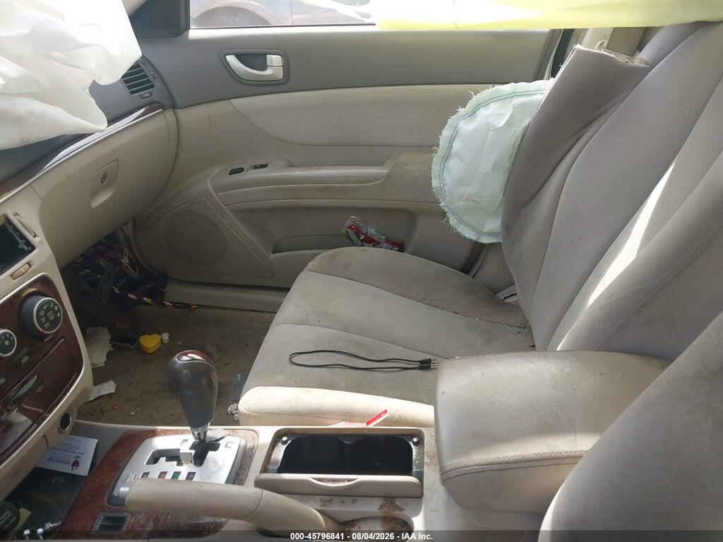 5NPET46F38H387500 2008 HYUNDAI SONATA photo no. 5
