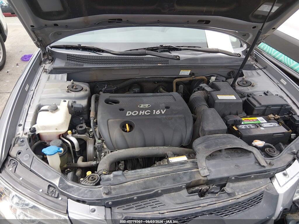 5NPET46C28H369740 2008 HYUNDAI SONATA photo no. 10