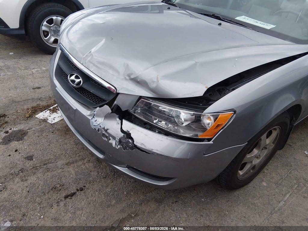 5NPET46C28H369740 2008 HYUNDAI SONATA photo no. 6
