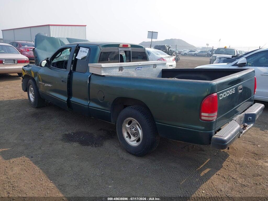 1B7GL22X2YS545855 2000 DODGE DAKOTA photo no. 3