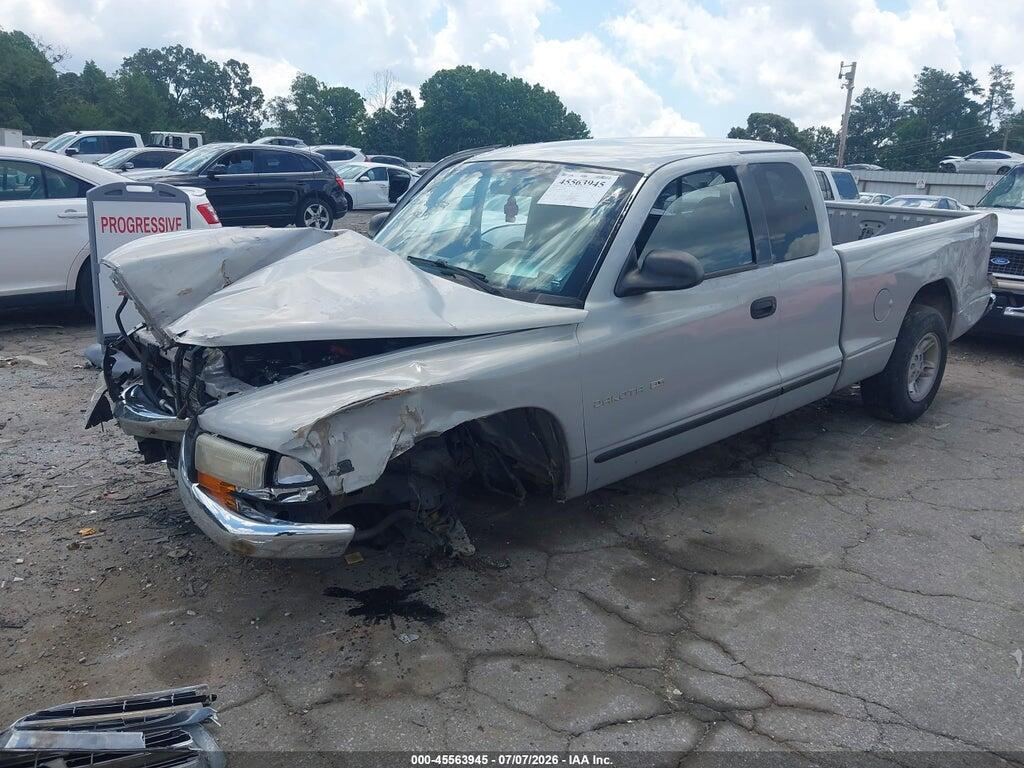1B7GL22N8YS525852 2000 DODGE DAKOTA photo no. 2